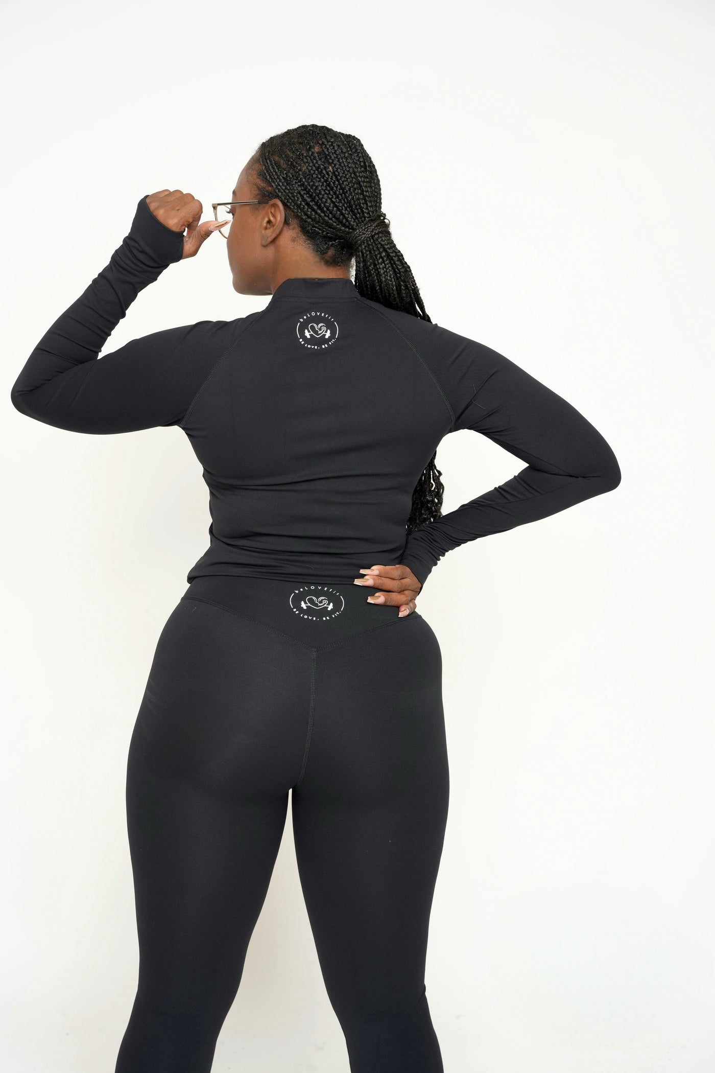 Seamless V-Waist Legging - Black